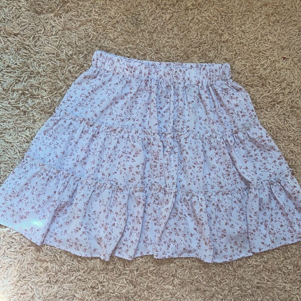 Medium Floral ROMWE Skirt